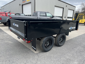 New 2026 BWISE 6x10 Deckover Dump - 7K GVWR