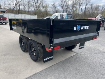 New 2026 BWISE 6x10 Deckover Dump - 7K GVWR