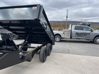 New 2026 BWISE 6x10 Deckover Dump - 7K GVWR