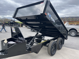 New 2026 BWISE 6x10 Deckover Dump - 7K GVWR
