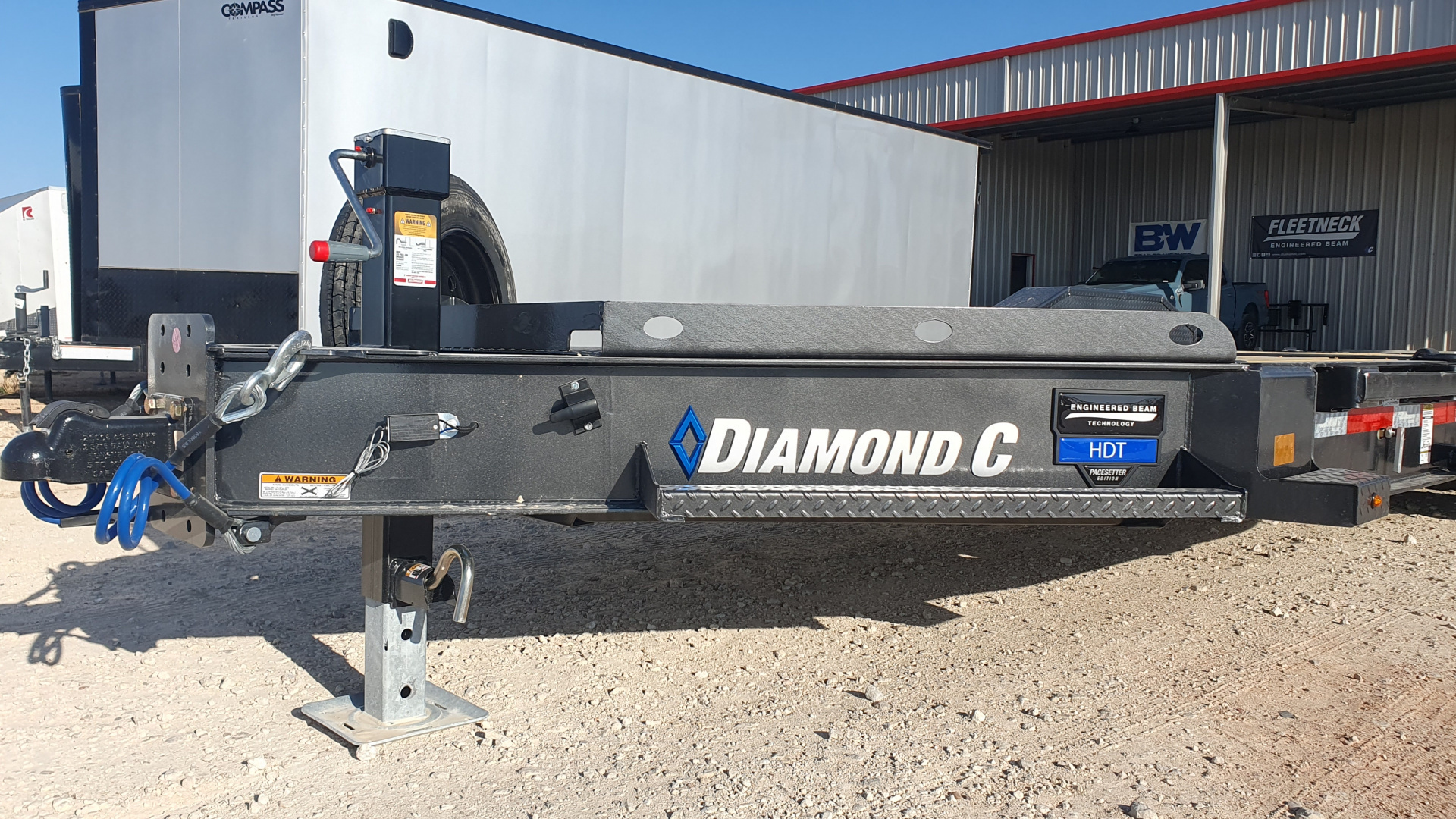 New 2026 Diamond C 80"x20' BP Hydraulically Dampened Tilt - HDT208 Pacesetter Edition