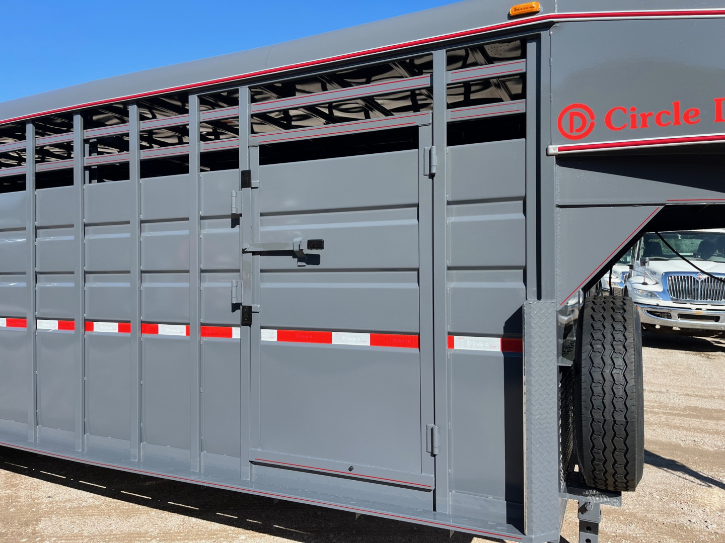 New 2026 Circle D 6'8 X 24 GN Stock / Stock Combo Trailer