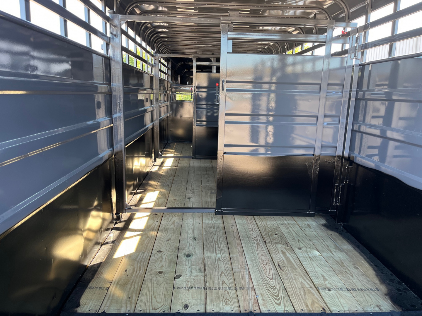 New 2026 Circle D 6'8 X 24 GN Stock / Stock Combo Trailer