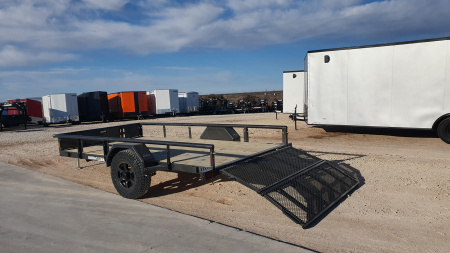 New 2026 Diamond C 77"x12' BP Venture Edition Utility Trailer - PSA135
