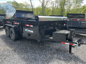 New 2026 BWise 7x14 -14K Dump Trailer - Ramps - Tarp Kit