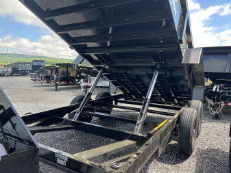 New 2026 BWise 7x14 -14K Dump Trailer - Ramps - Tarp Kit