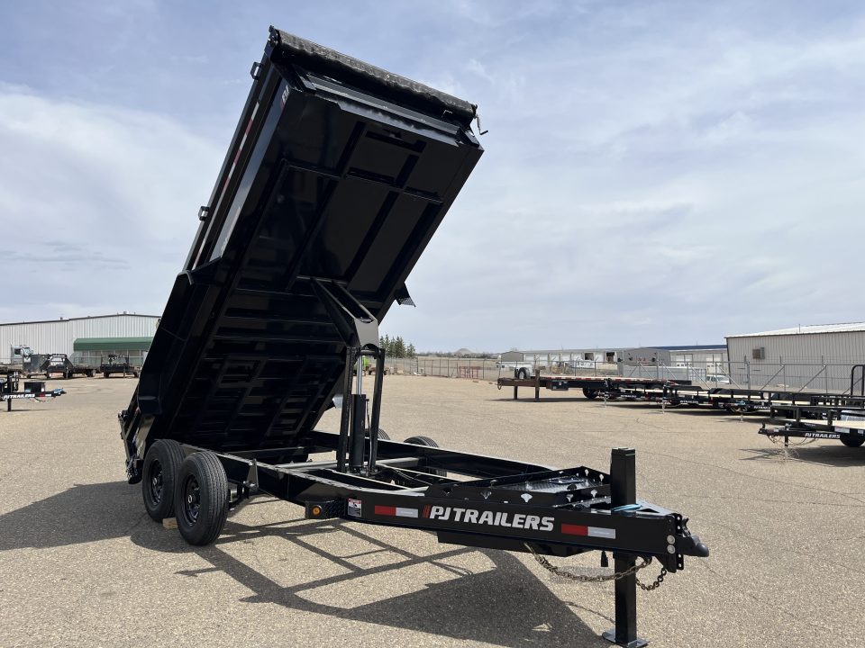 New 2027 PJ Trailers 83" x 16' DL Dump Trailer
