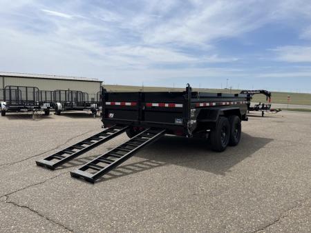 New 2027 PJ Trailers 83" x 16' DL Dump Trailer
