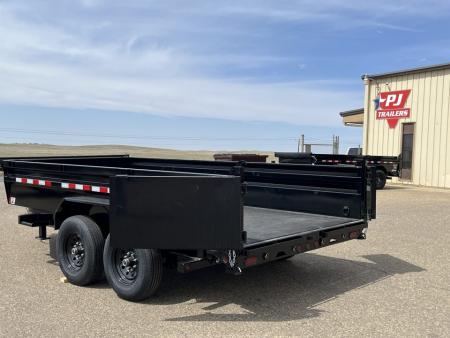 New 2027 PJ Trailers 83" x 16' DL Dump Trailer