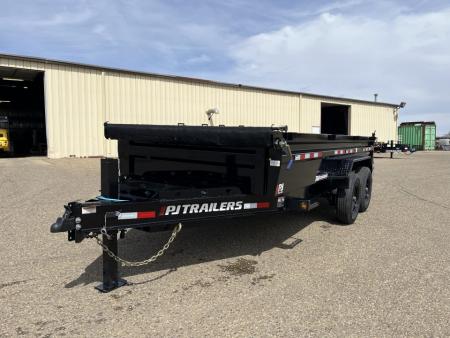 New 2027 PJ Trailers 83" x 16' DL Dump Trailer