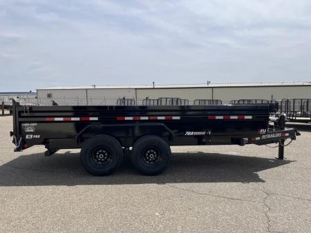 New 2027 PJ Trailers 83" x 16' DL Dump Trailer