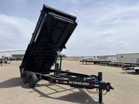 New 2027 PJ Trailers 83" x 16' DL Dump Trailer
