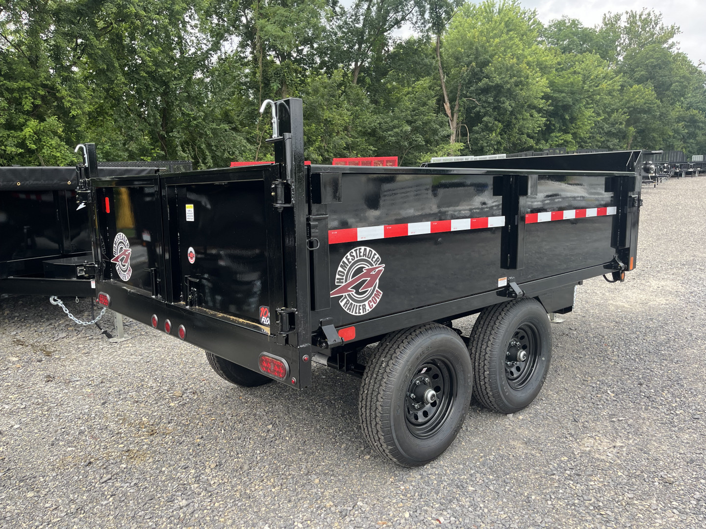 New 2026 Homesteader 6x10 Deckover Dump - 10K - BOTH DROP SIDES
