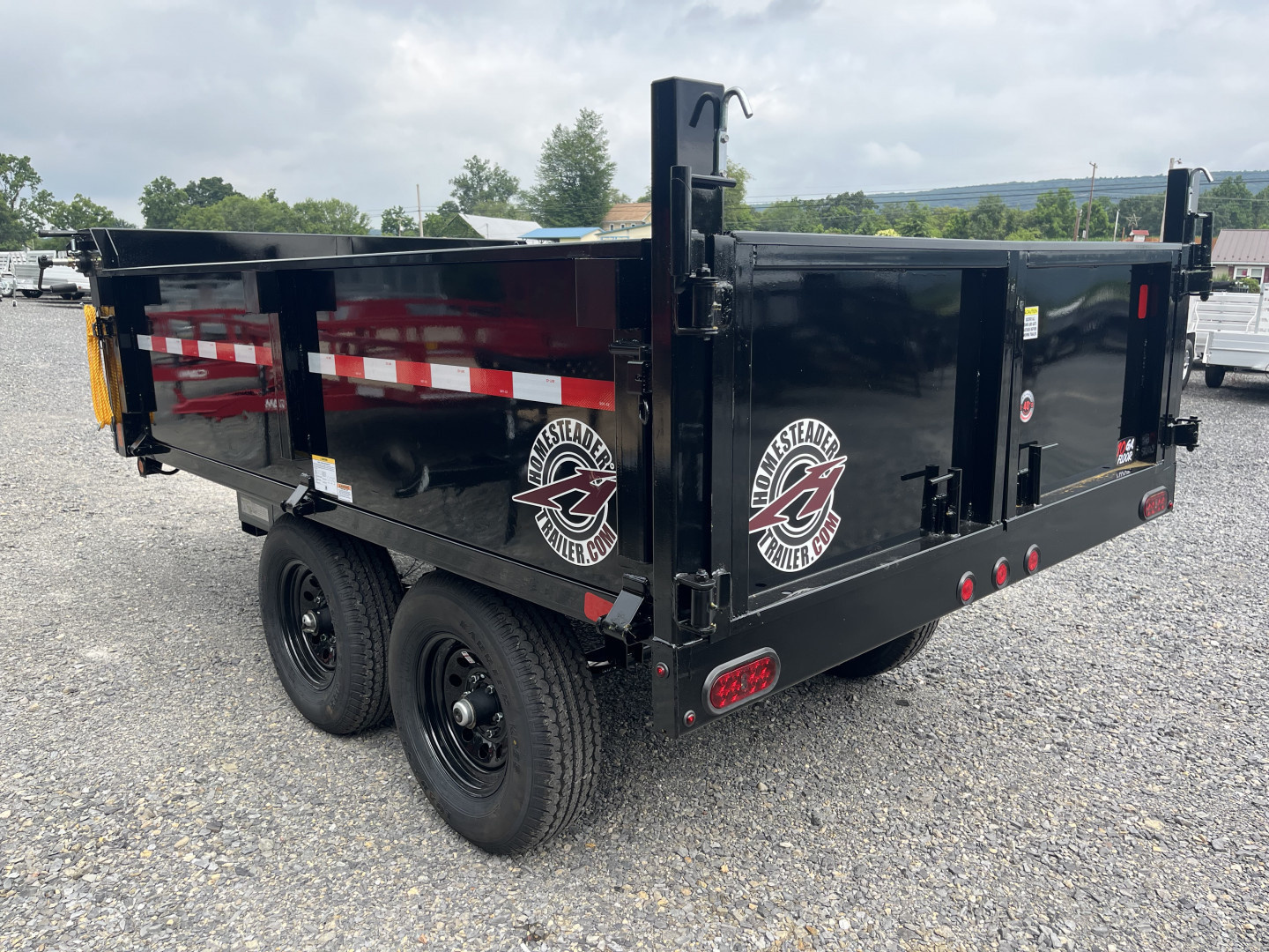 New 2026 Homesteader 6x10 Deckover Dump - 10K - BOTH DROP SIDES