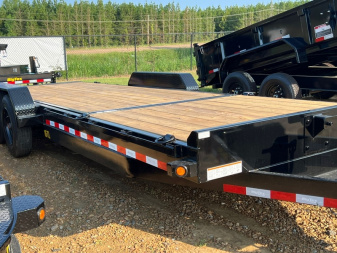 New Big Tex Trailers 16' Tilt+4' Stationary Ramp Tandem Axle Equipment 17500 GVWR