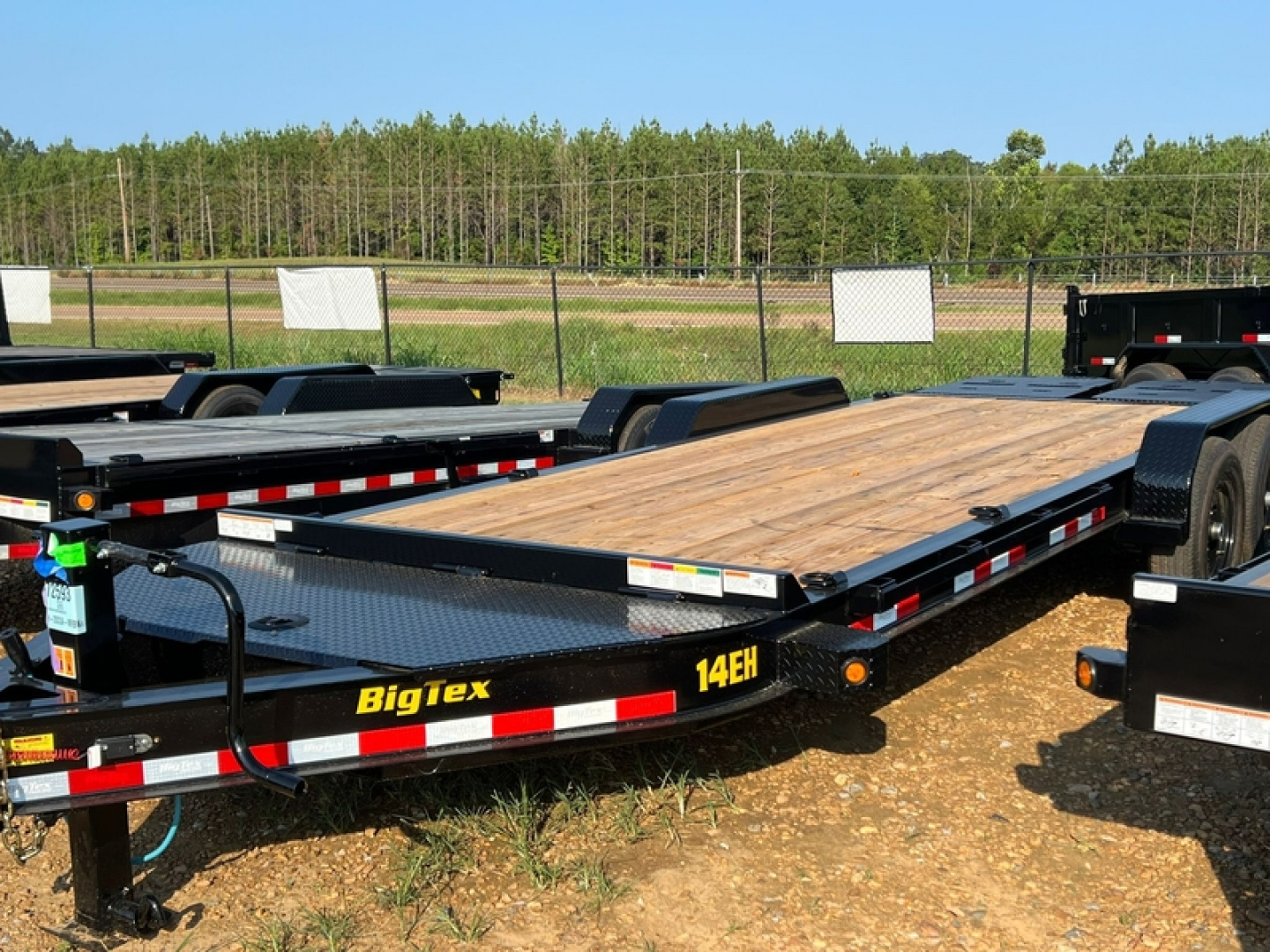 New Big Tex Trailers 20' Tandem Axle Equipment 15,400 GVWR