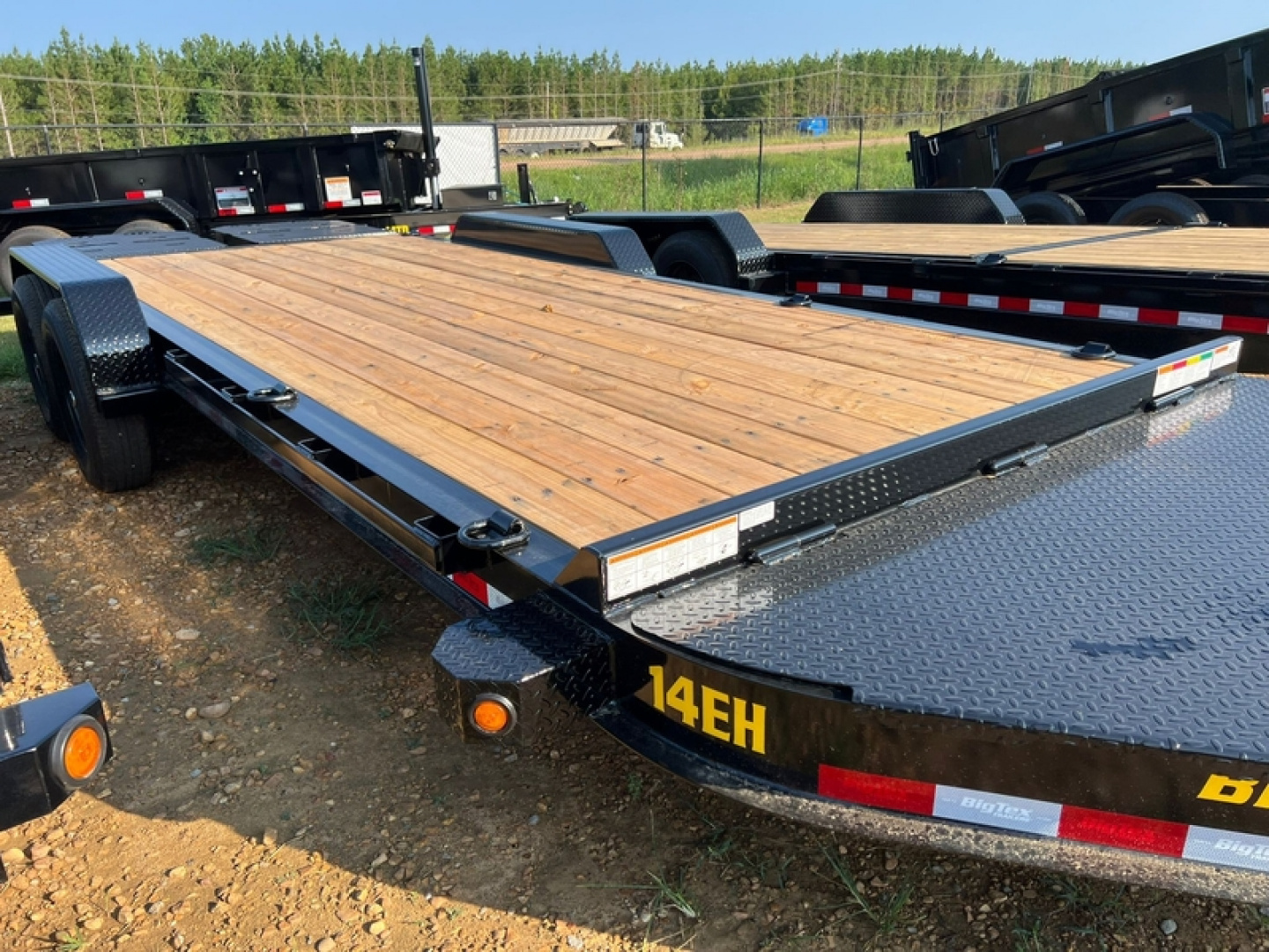 New Big Tex Trailers 20' Tandem Axle Equipment 15,400 GVWR