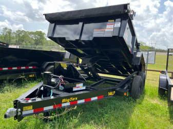 New Big Tex Trailers 12' Tandem Axle Dump 14000 GVWR