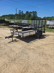 New Big Tex Trailers 10' Single Axle Utility 2995 GVWR
