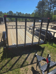 New Big Tex Trailers 12' Single Axle Utility 2995 GVWR