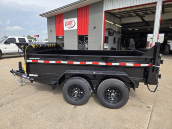 New 2026 Sure-Trac 6 x 10 SD Low Profile Dump Trailer 10K Single Ram Dump Trailer