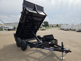 New 2026 Sure-Trac 6 x 10 SD Low Profile Dump Trailer 10K Single Ram Dump Trailer