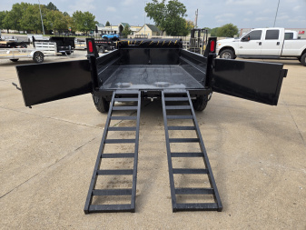 New 2026 Sure-Trac 6 x 10 SD Low Profile Dump Trailer 10K Single Ram Dump Trailer