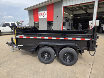 New 2026 Sure-Trac 6 x 10 SD Low Profile Dump Trailer 10K Single Ram Dump Trailer