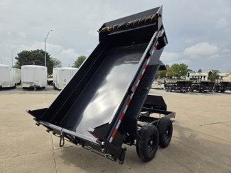 New 2026 Sure-Trac 6 x 10 SD Low Profile Dump Trailer 10K Single Ram Dump Trailer