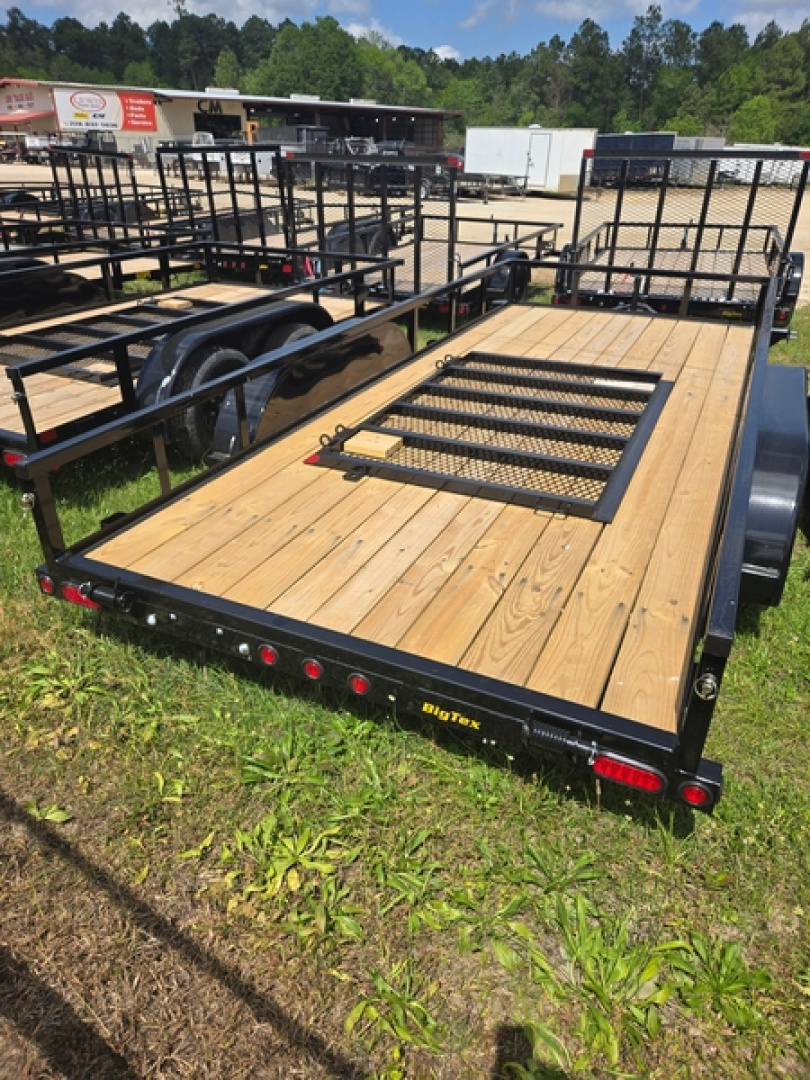 New Big Tex Trailers 16' Tandem Axle Pipe-Top Utility 6,000 GVWR