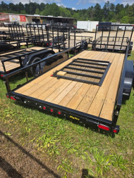 New Big Tex Trailers 16' Tandem Axle Pipe-Top Utility 6,000 GVWR