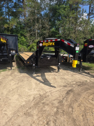 New Big Tex Trailers 28' + 5' Tandem Axle Gooseneck Equipment 23,900 GVWR