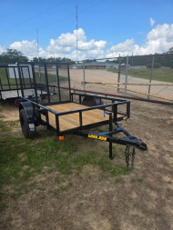 New Long Run 8' Single Axle Utility 2995 GVWR