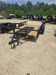 New Long Run 12' Single Axle Pipe-Top Utility 2995 GVWR
