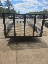 New Long Run 16' Tandem Axle Pipe-Top Utility 7000 GVWR