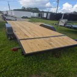 New Long Run 22' Tandem Axle Car Hauler 10,000 GVWR