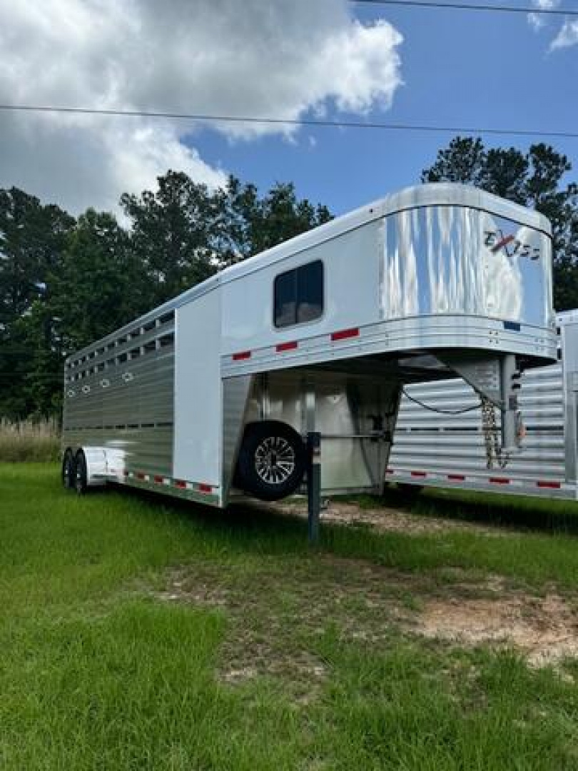 New Exiss 24' Tandem Axle Stock Trailer