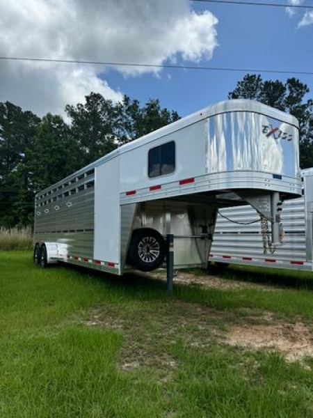 New Exiss 24' Tandem Axle Stock Trailer
