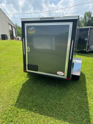 New Covered Wagon Trailers 8' Single Axle Enclosed Cargo 3500 GVWR
