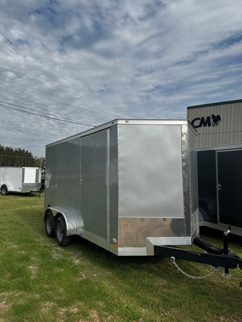 New Covered Wagon Trailers 14' Tandem Axle Enclosed Cargo 7,000 GVWR