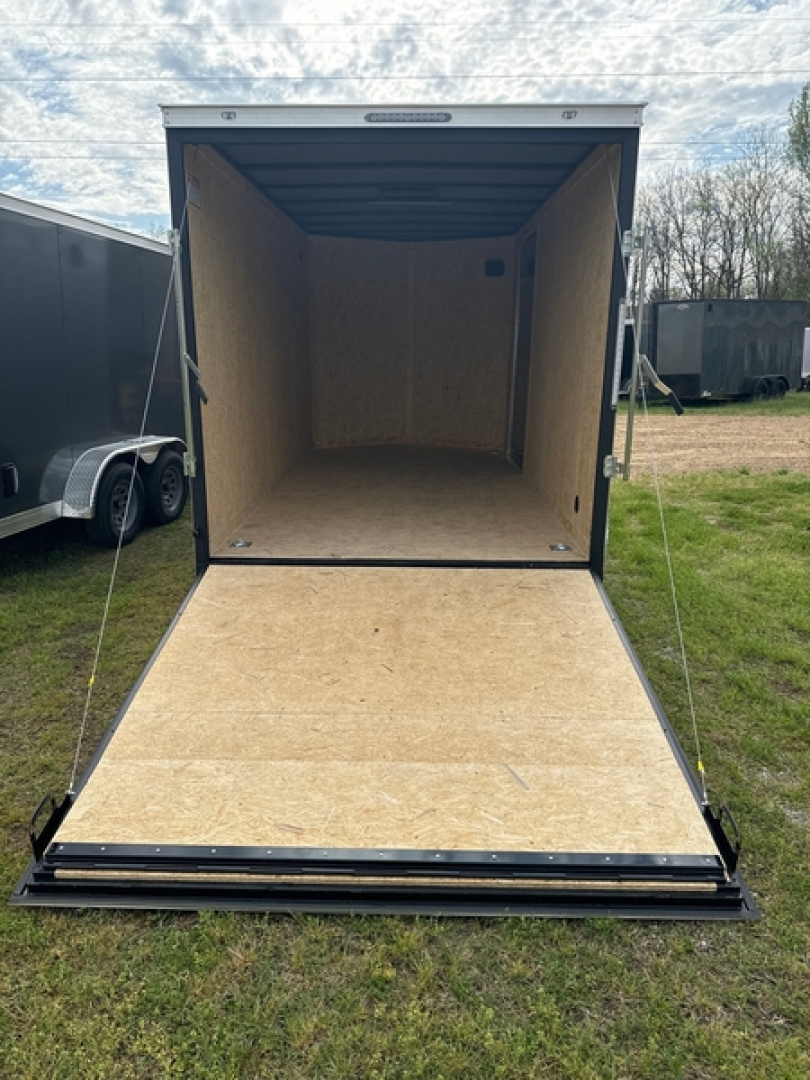 New Covered Wagon Trailers 14' Tandem Axle Enclosed Cargo 7,000 GVWR