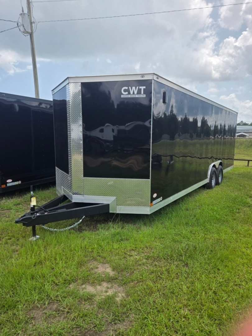 New Covered Wagon Trailers 24' Tandem Axle Enclosed Cargo 9,990 GVWR