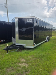 New Covered Wagon Trailers 24' Tandem Axle Enclosed Cargo 9,990 GVWR