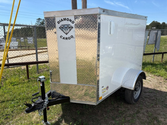 New Diamond Cargo 6' Single Axle Enclosed Cargo