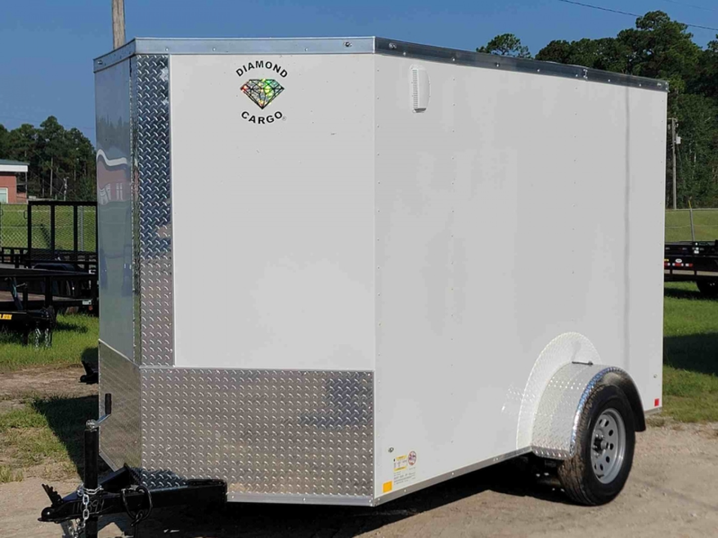 New Diamond Cargo 8' Single Axle Enclosed Cargo