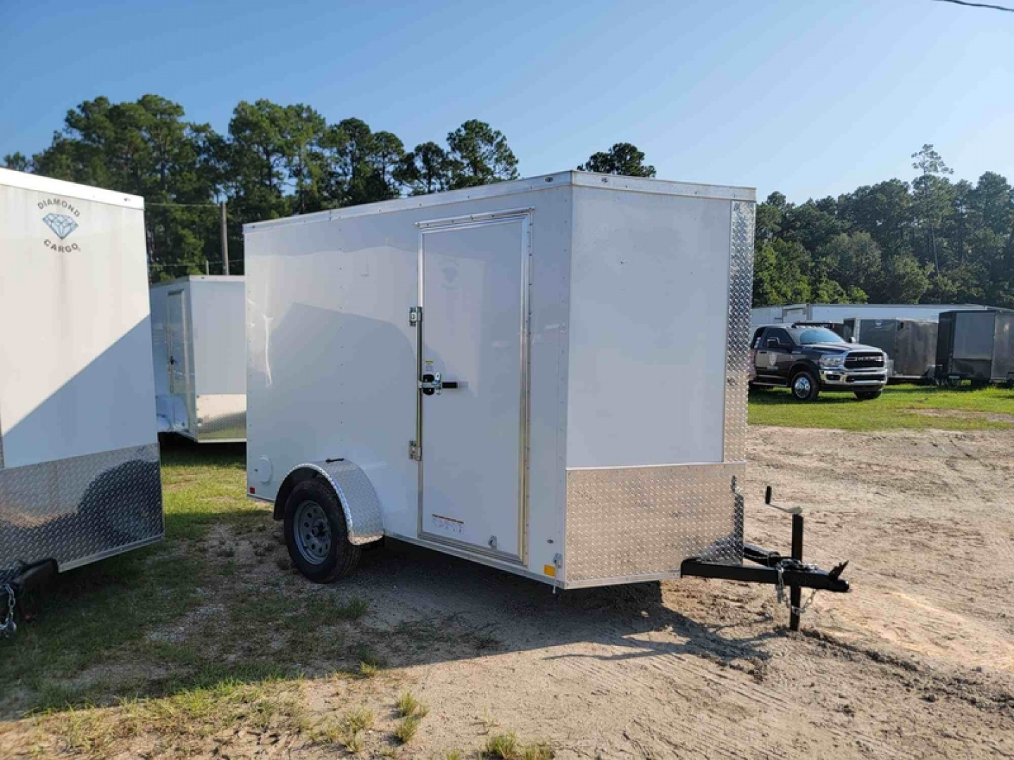 New Diamond Cargo 8' Single Axle Enclosed Cargo