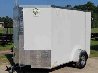 New Diamond Cargo 8' Single Axle Enclosed Cargo