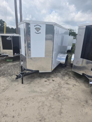 New Diamond Cargo Trailers 10' Single Axle Enclosed Cargo 2990 GVWR
