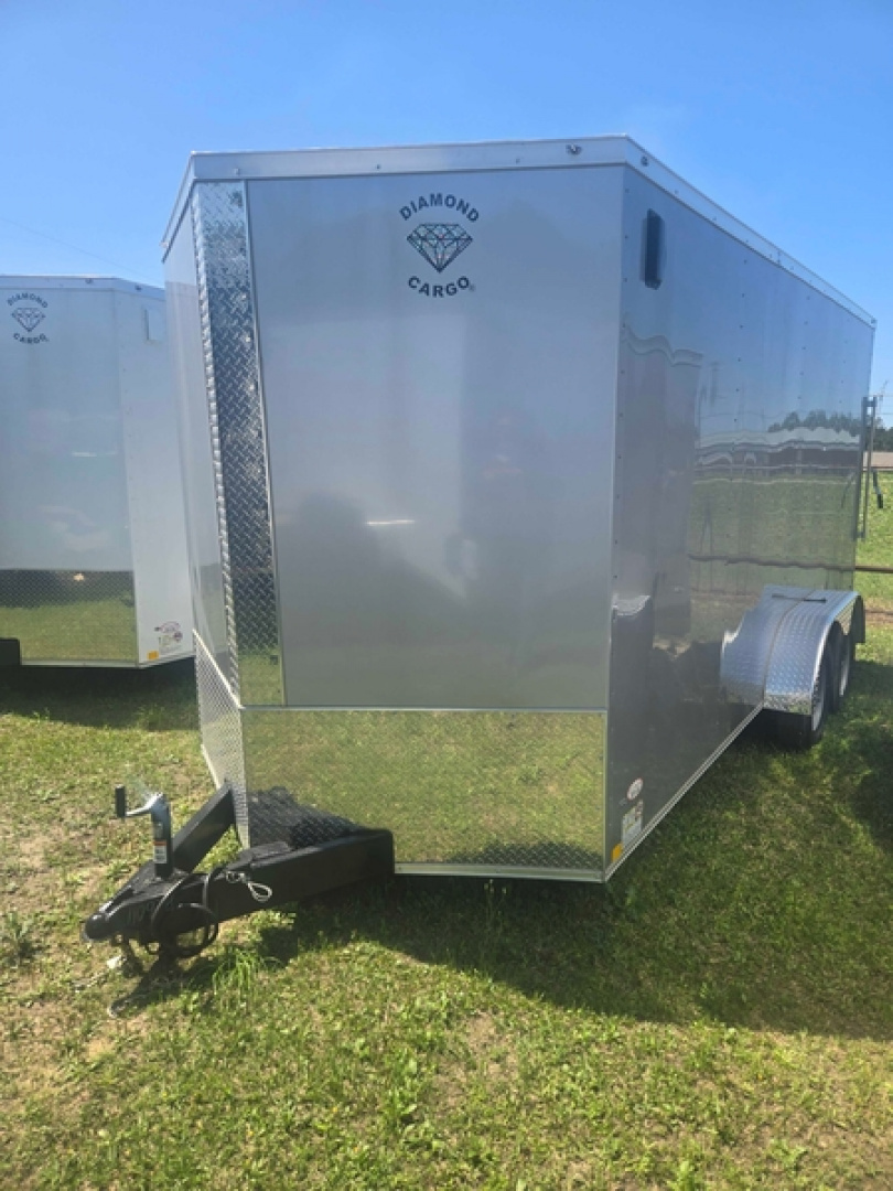 New Diamond Cargo Trailers 16' Tandem Axle Enclosed Cargo 7000 GVWR