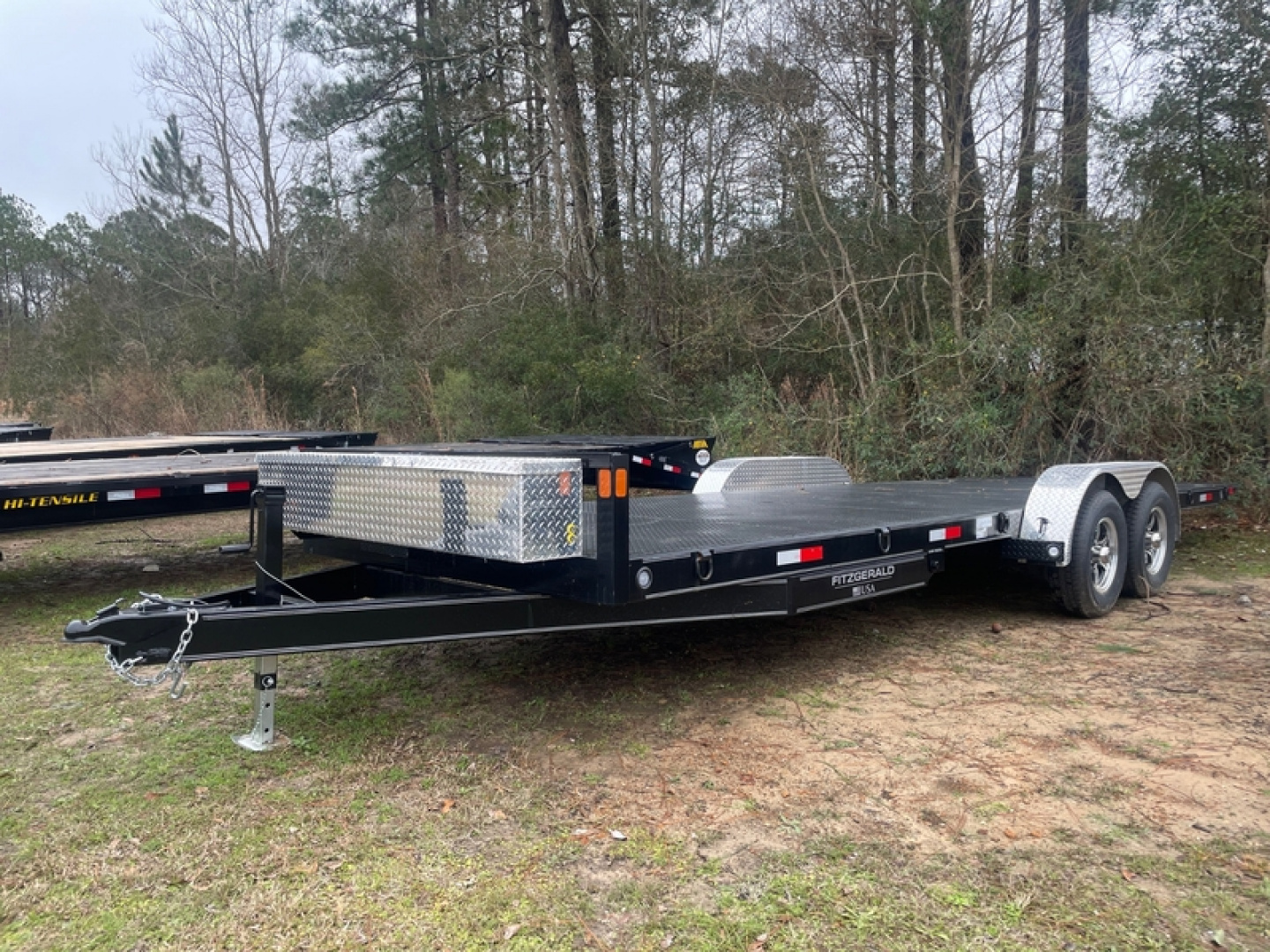 New Fitzgerald 24' Tandem Axle Tilt Equipment/ Car Hauler 9,900 GVWR